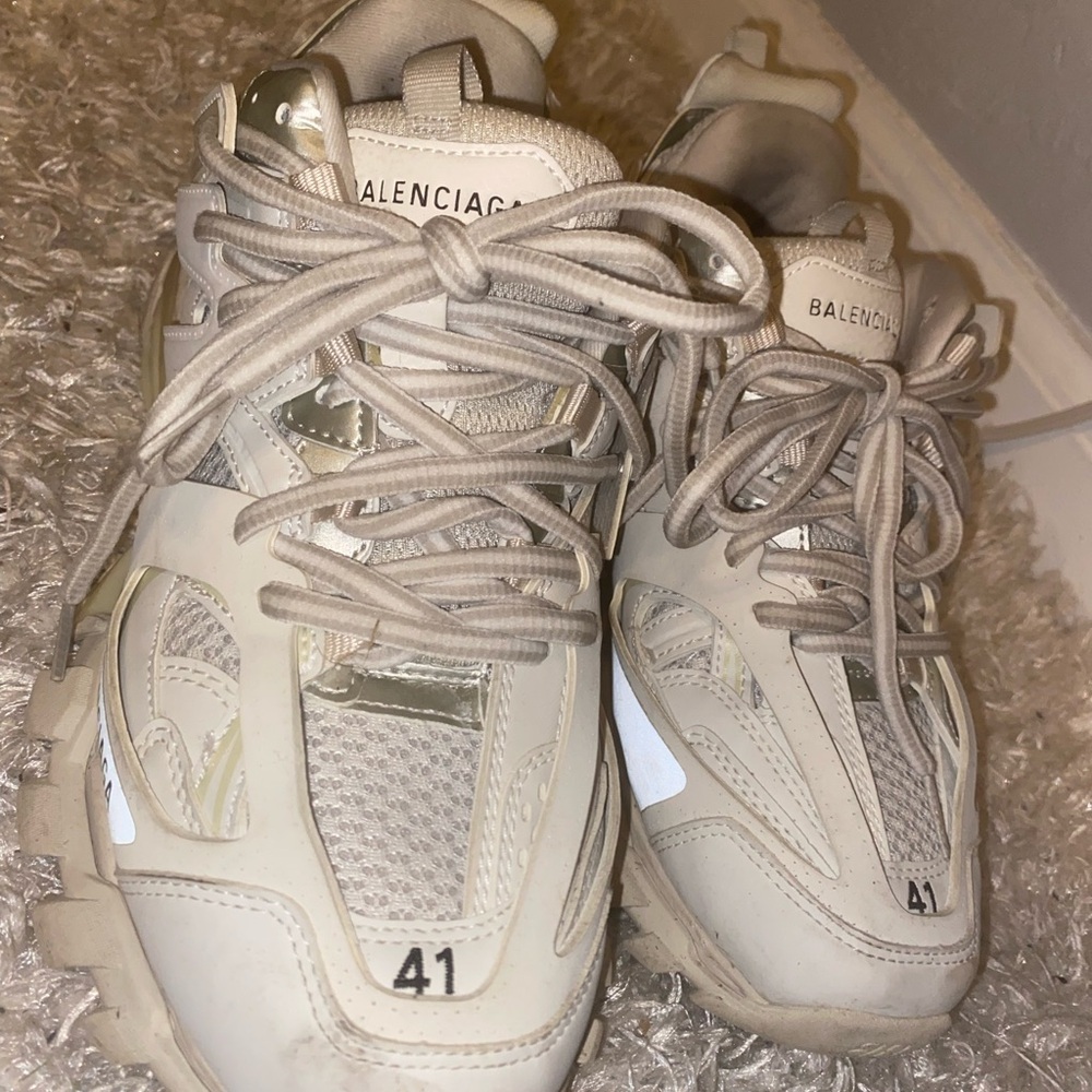 Balenciaga tracks Cream  Sneakers
